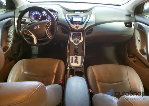 2012 Hyundai Elantra Gls from USA, damaged, VIN 5NPDH4AEXCH146036